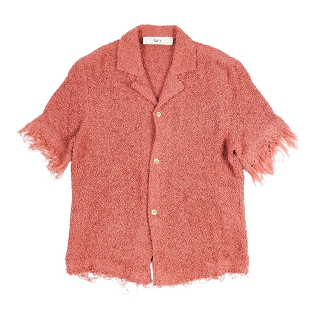 Sefr Frayed SS Shirt Size Small