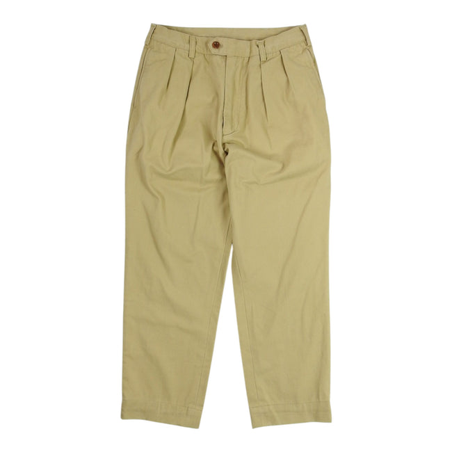 NonStock Beige Pleated Chinos Size 32