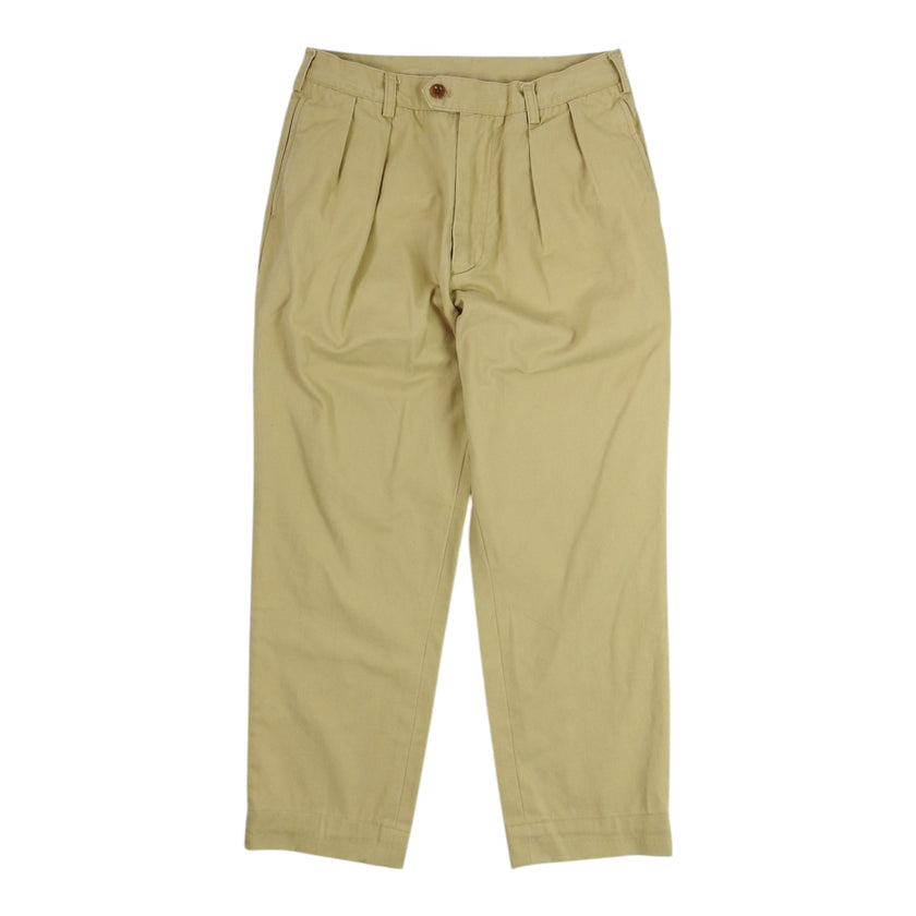 NonStock Beige Pleated Chinos Size 32