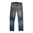 Railcar Distressed/Repaired Selvedge Jeans Size 27