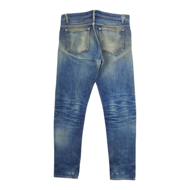 A.P.C. Distressed Selvedge Jeans Size 29