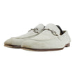 Gucci White Suede Loafers Size 9