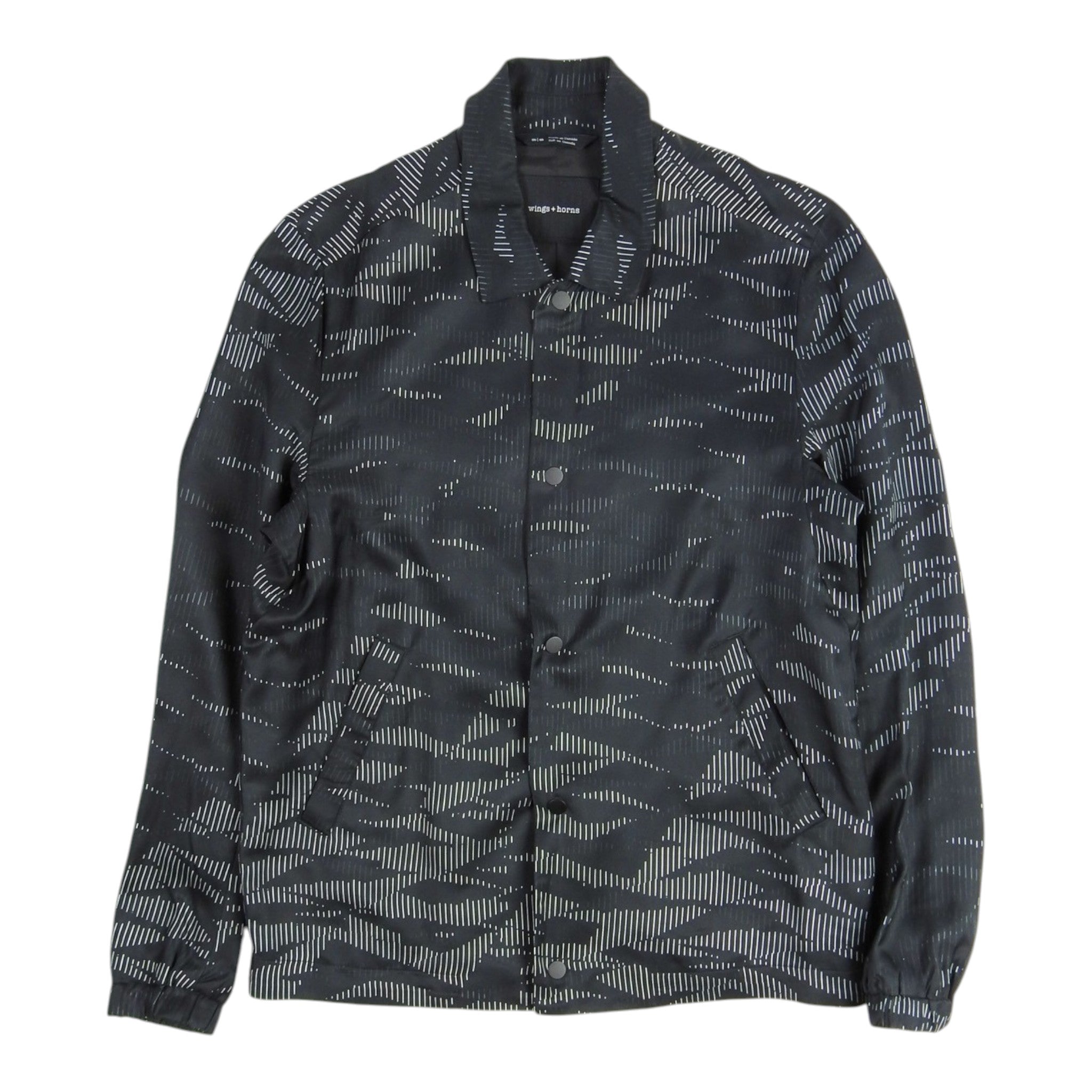 Wings + Horns Coach Jacket Size Medium