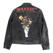 Gucci Studded Hollywood Denim Trucker Jacket Size Unmarked