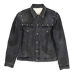 Gucci Studded Hollywood Denim Trucker Jacket Size Unmarked
