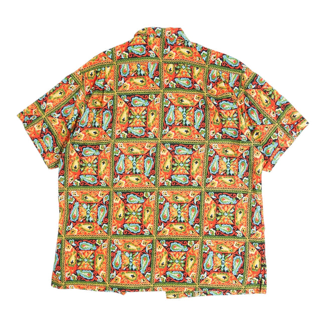 Beams+ Patterned Shirt Size Large