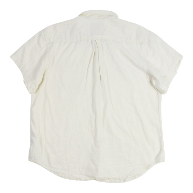 Naked & Famous Camp Collar SS Shirt Size XL