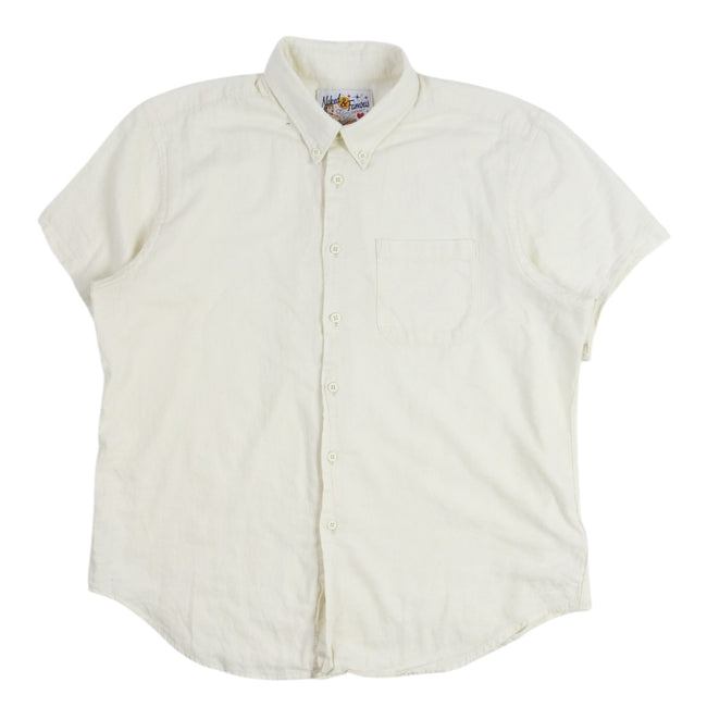Naked & Famous Camp Collar SS Shirt Size XL