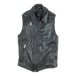 Gareth Pugh Leather Biker Vest Size 46