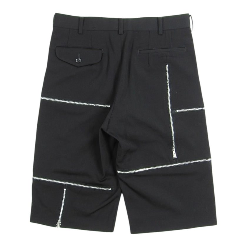 Comme Des Garçons Zipper Shorts Size Small