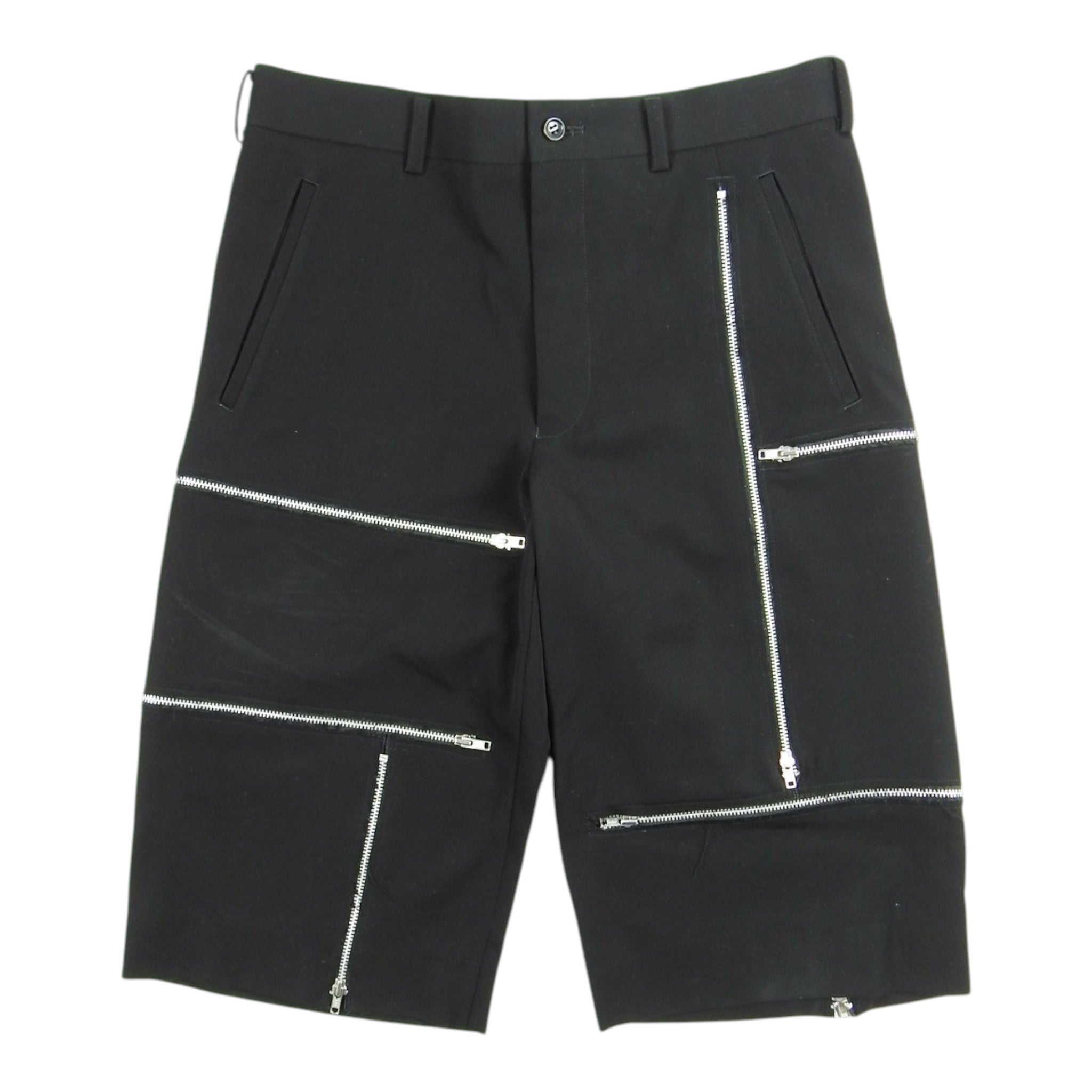 Comme Des Garçons Zipper Shorts Size Small