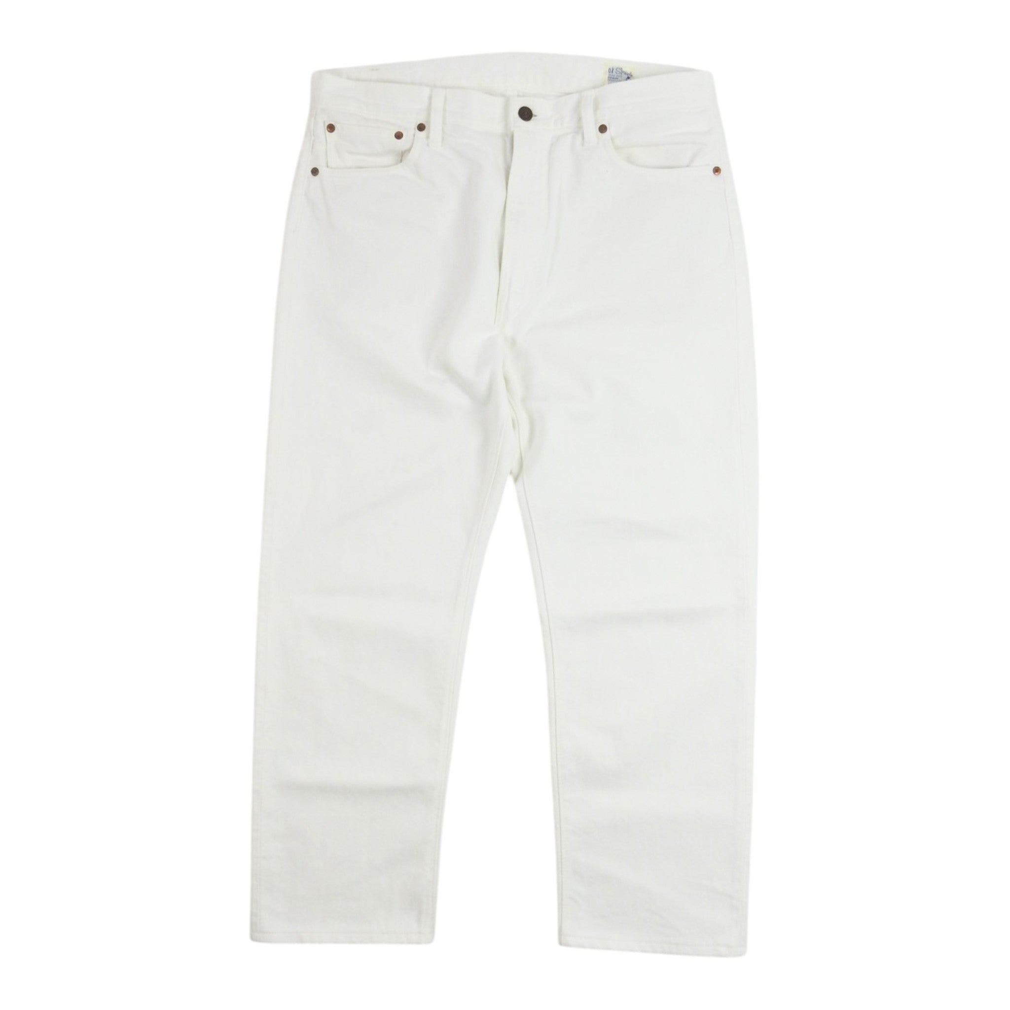Orslow White 107 Jeans Size Large