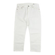 Orslow White 107 Jeans Size Large