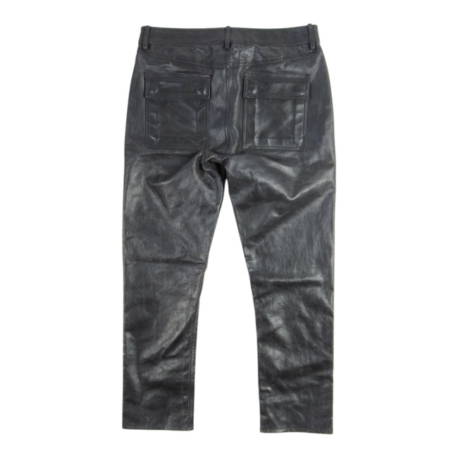 Rick Owens Tyrone Leather Pants Size 50