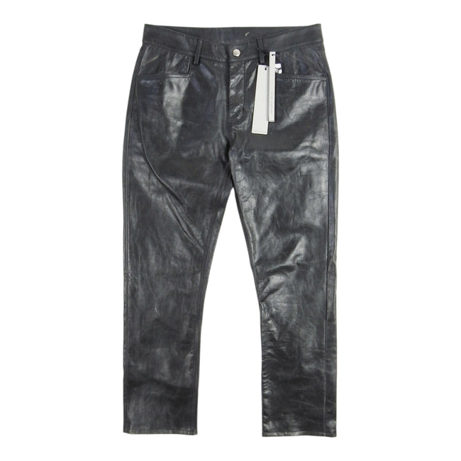 Rick Owens Tyrone Leather Pants Size 50