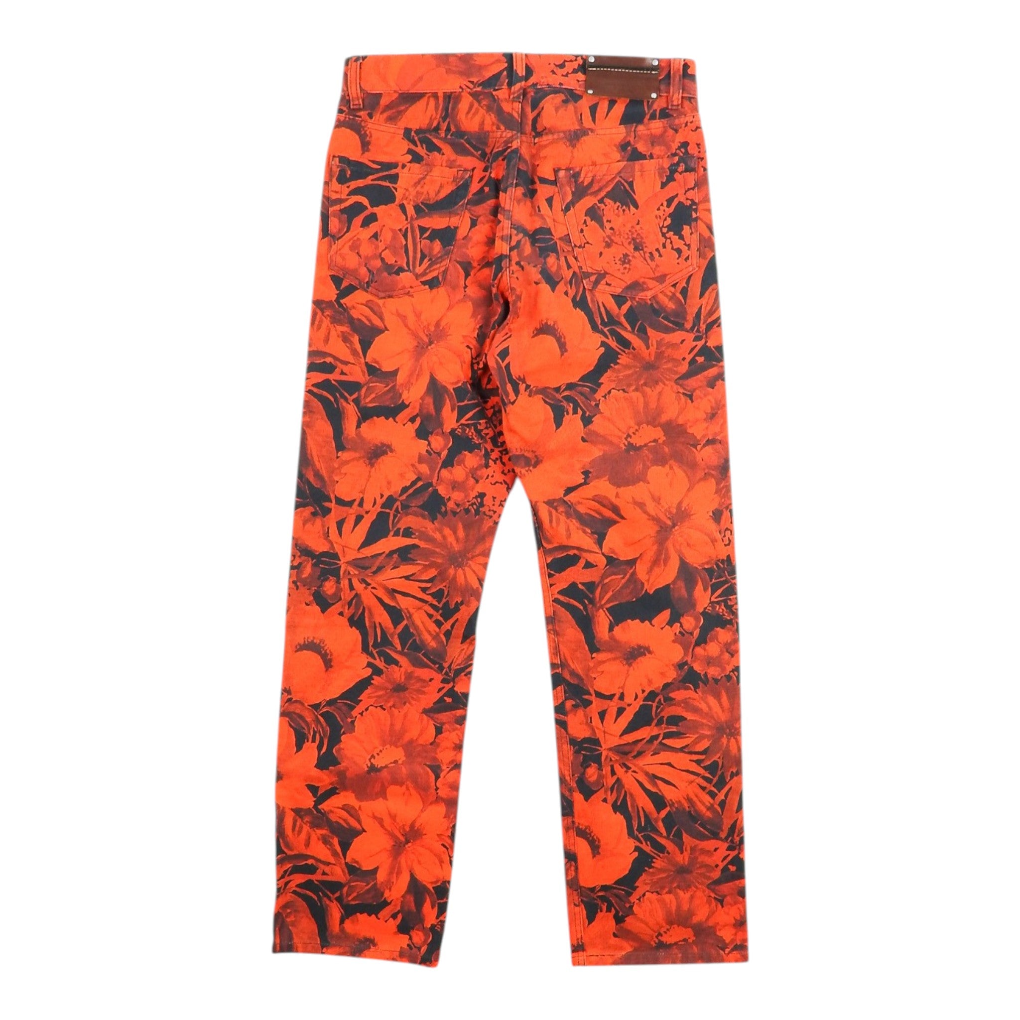 Dries Van Noten Floral Jeans Size 30