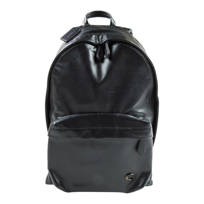 Coach Leather Backpack One Size