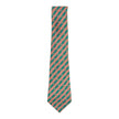 Hermes Pink/Green/Blue Striped Tie