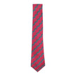 Hermes Red Striped Tie
