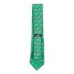 Hermes Green Horses Tie