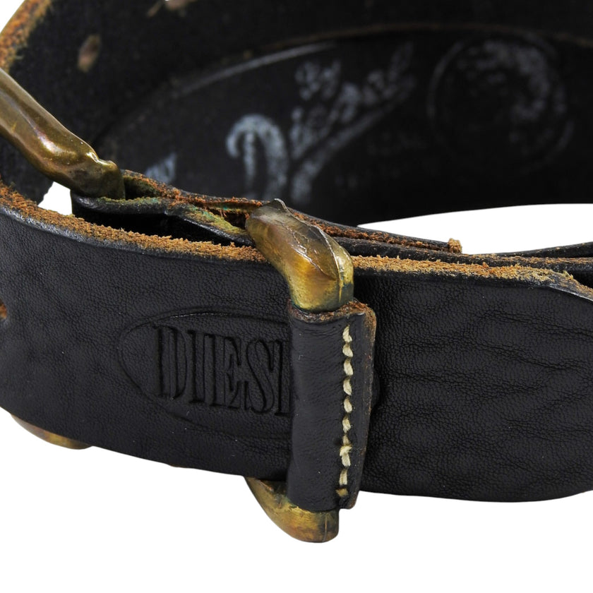 Diesel Leather Belt Size 75