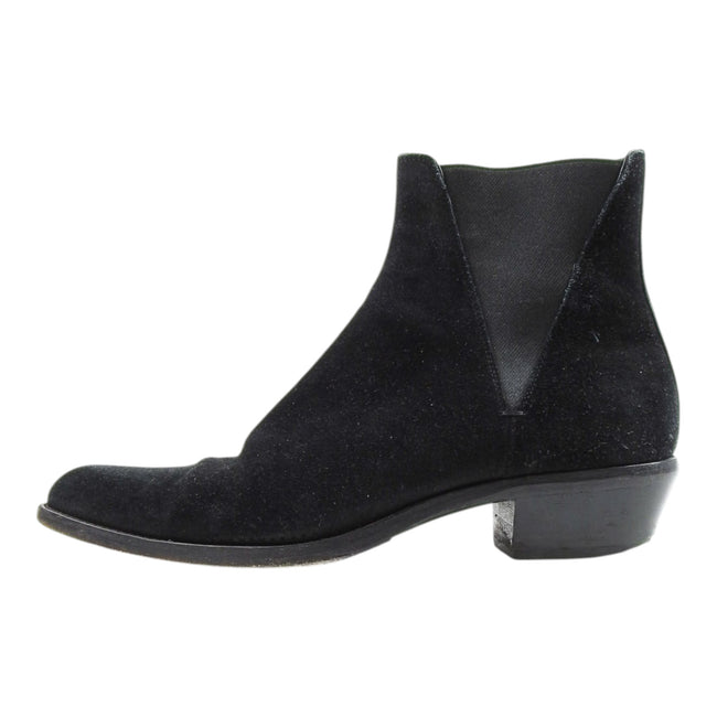 Saint Laurent Paris Suede Chelsea Boots Size 45