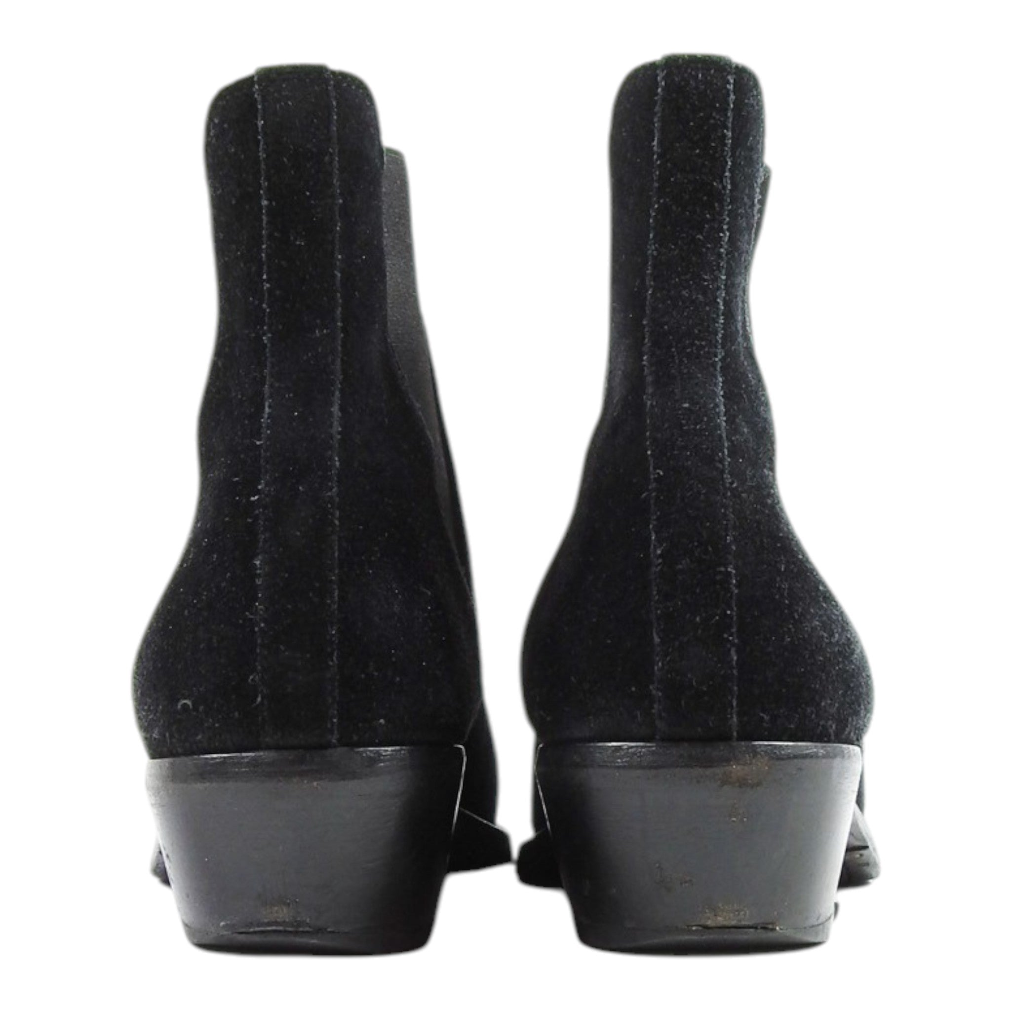 Saint Laurent Paris Suede Chelsea Boots Size 45