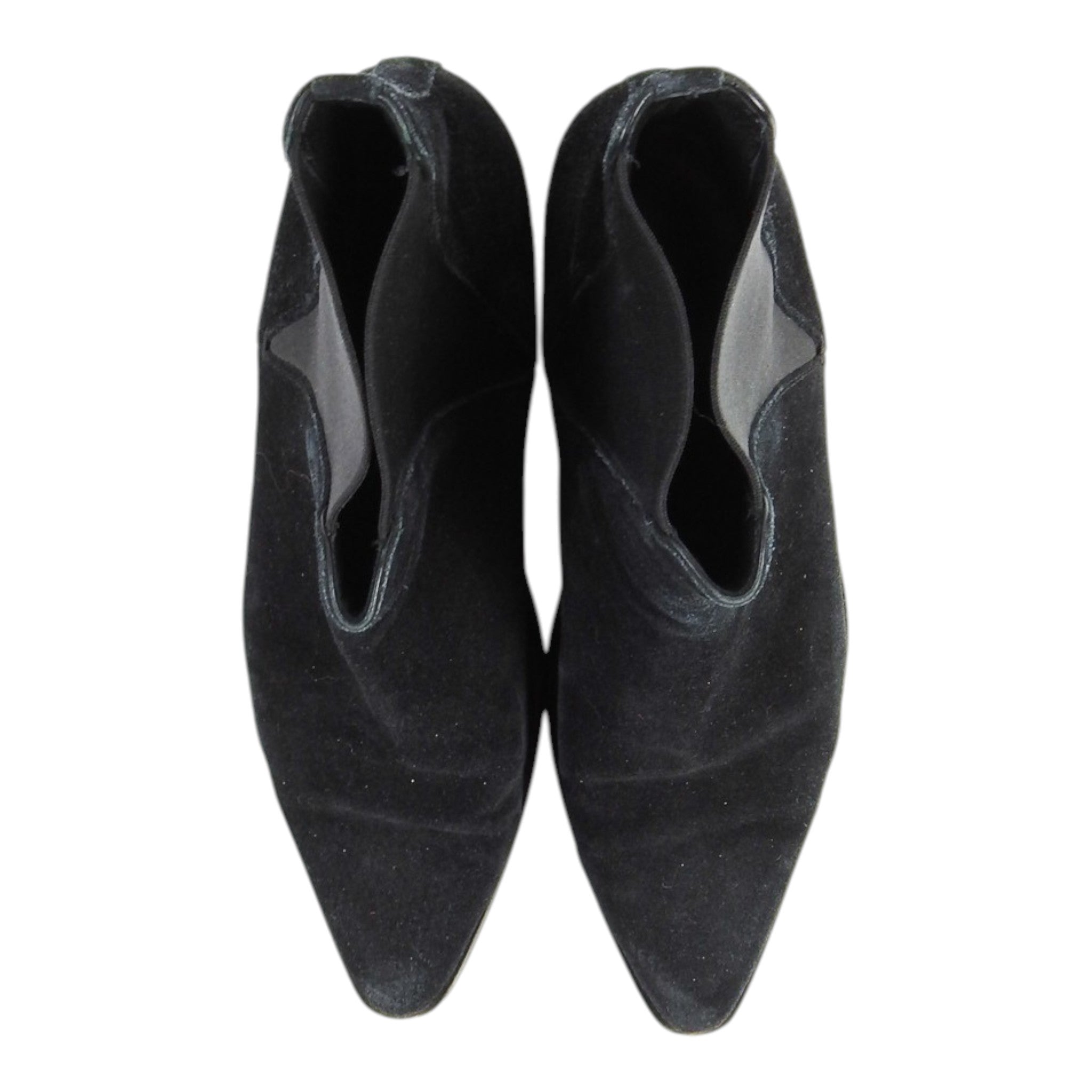 Saint Laurent Paris Suede Chelsea Boots Size 45