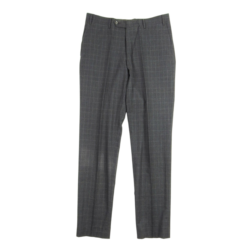 Canali Check 2 Piece Suit Size 46