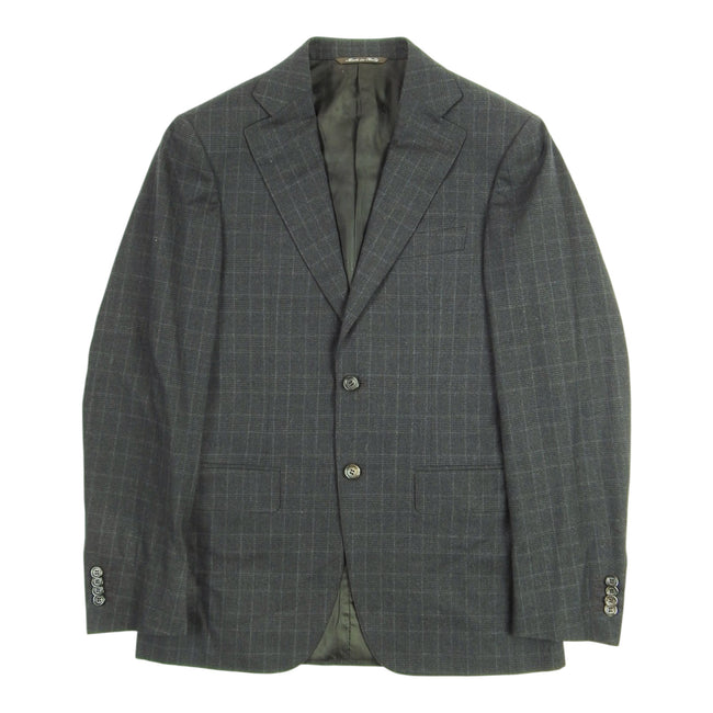 Canali Check 2 Piece Suit Size 46