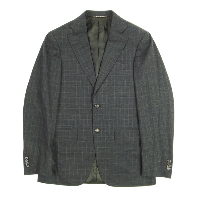 Canali Check 2 Piece Suit Size 46
