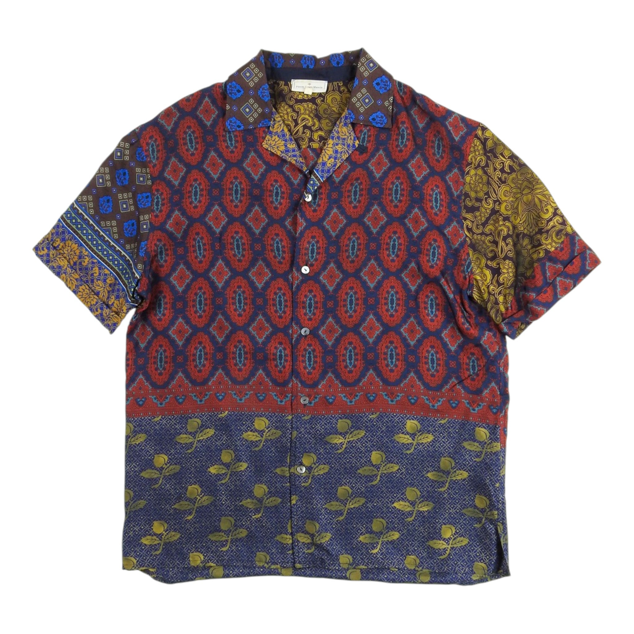 Pierre Louis Mascia Silk Shirt Size XL
