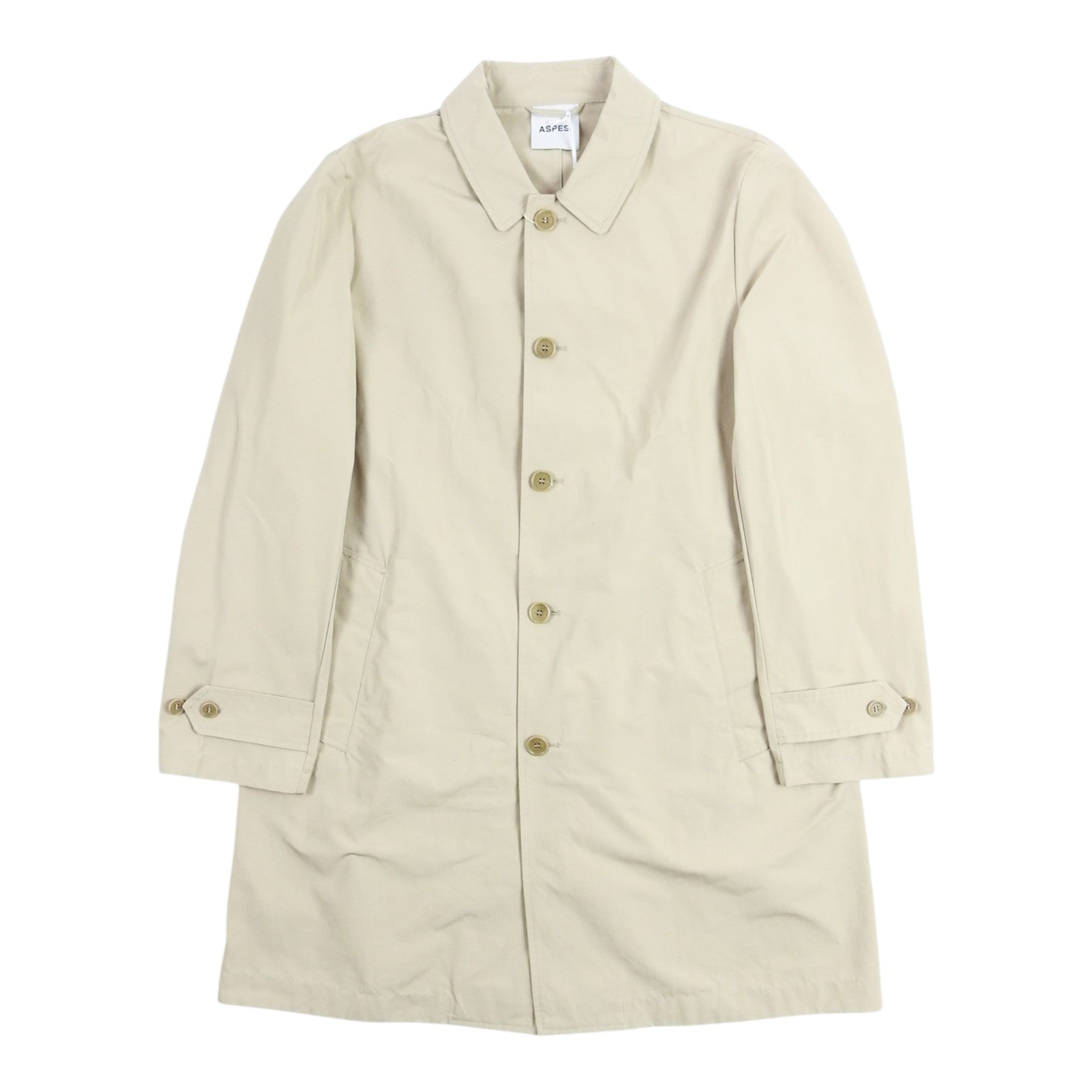 Aspesi Lemon Rain Mac Jacket Size XL
