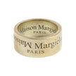 Maison Margiela Sterling Silver Logo Ring Size 9