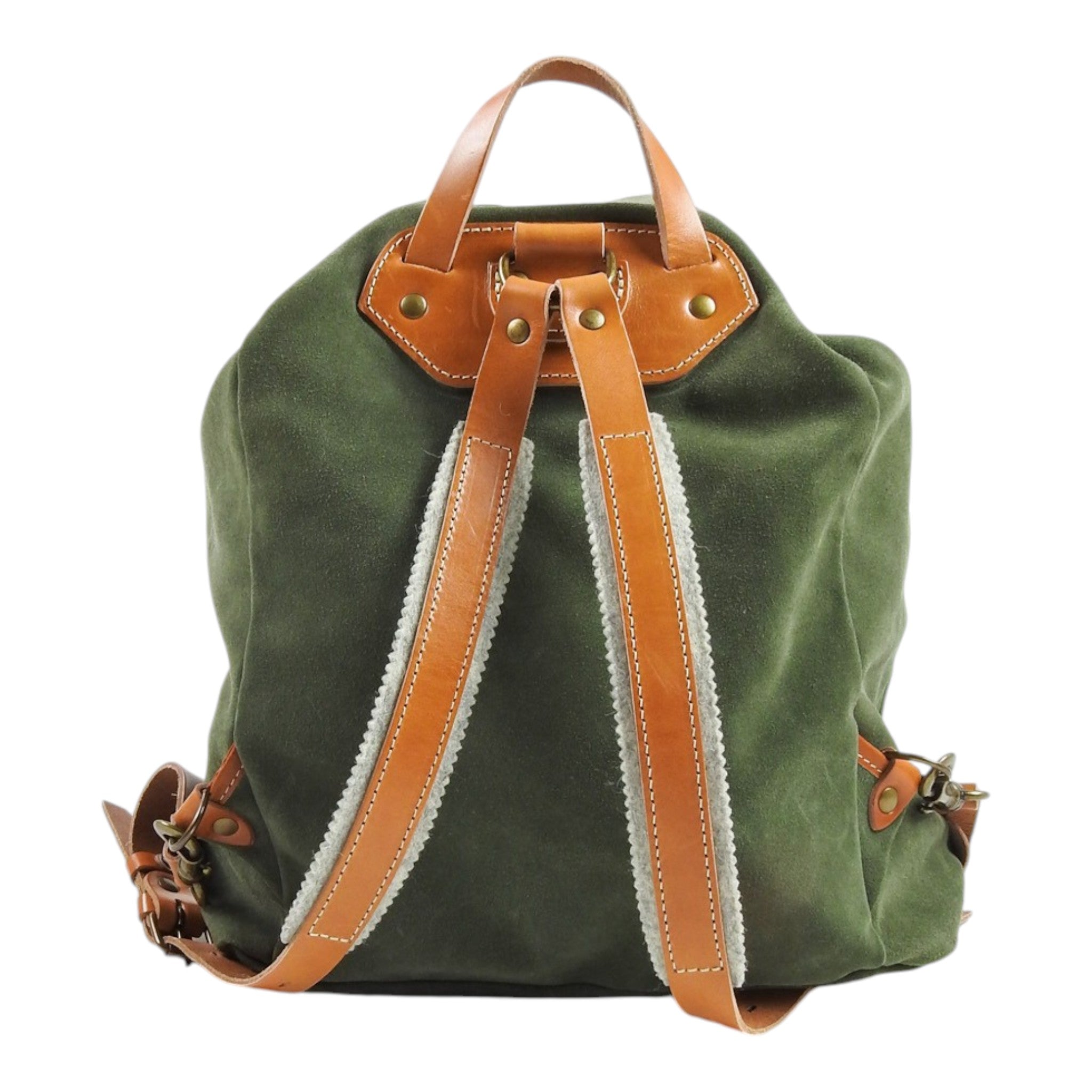 Bleu de Chauffe Suede Backpack