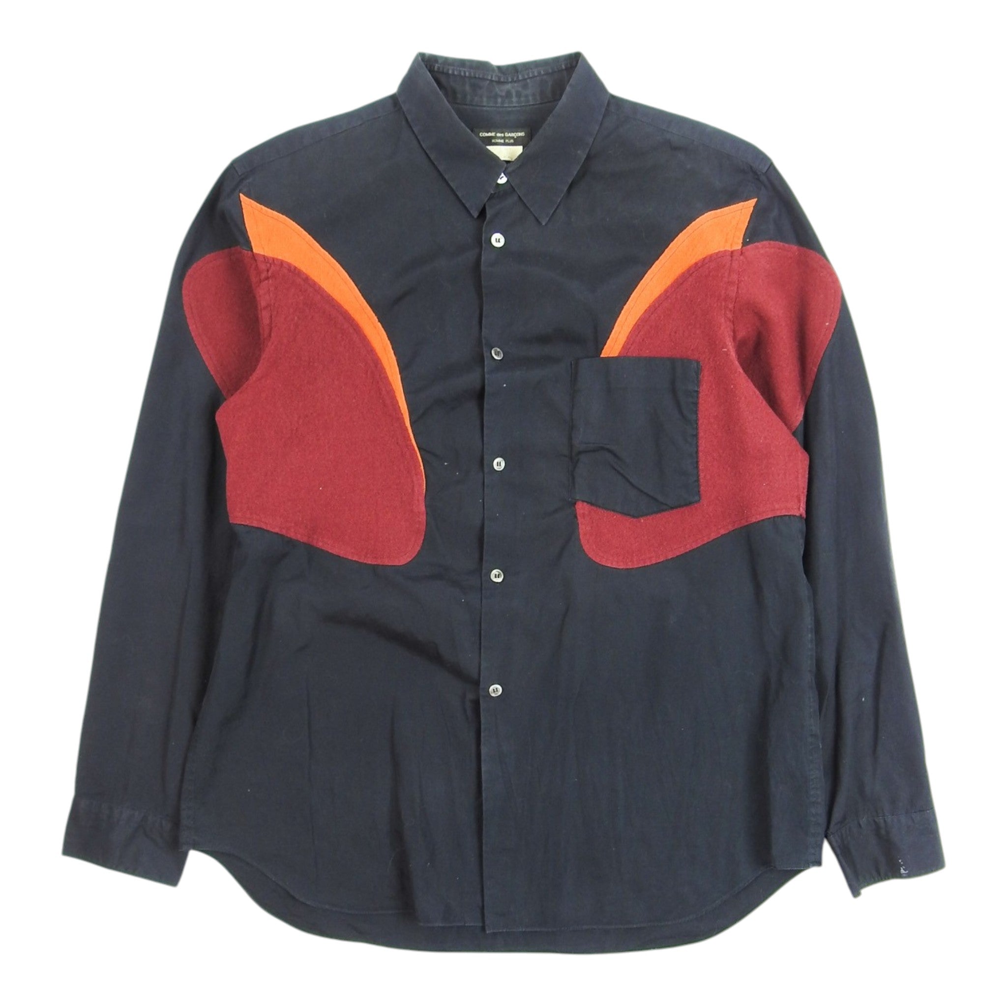 Comme Des Garçons Homme Plus Patch Shirt Size Medium