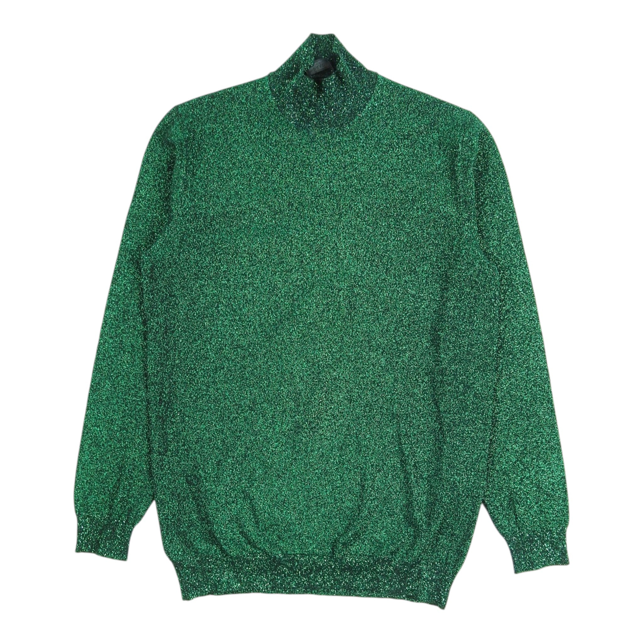 Prada Glitter Turtleneck Size 52