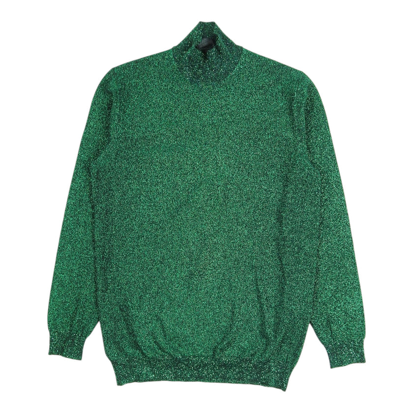 Prada Glitter Turtleneck Size 52