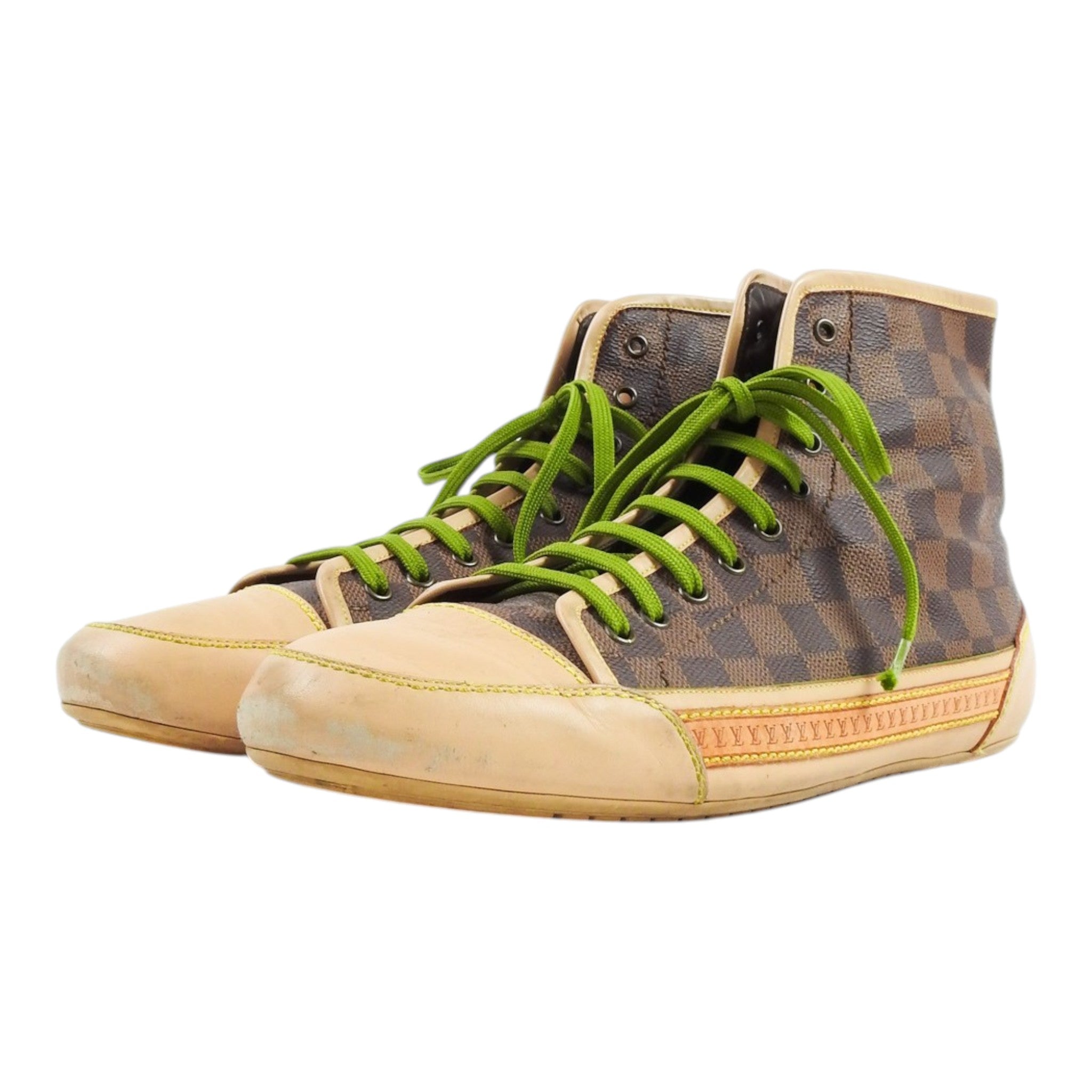 Louis Vuitton Damier High Tops Size 12