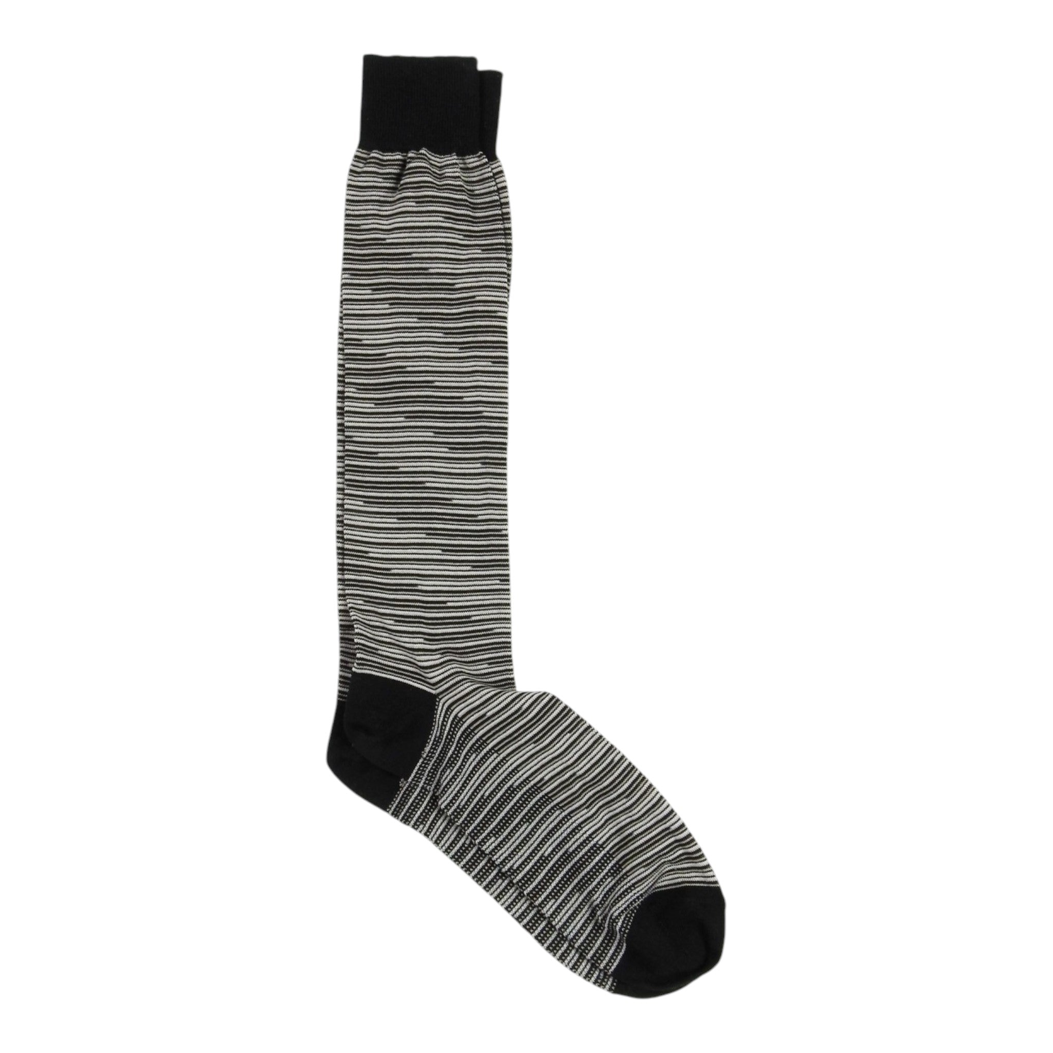 Missoni Black Stripe Socks Size Unmarked
