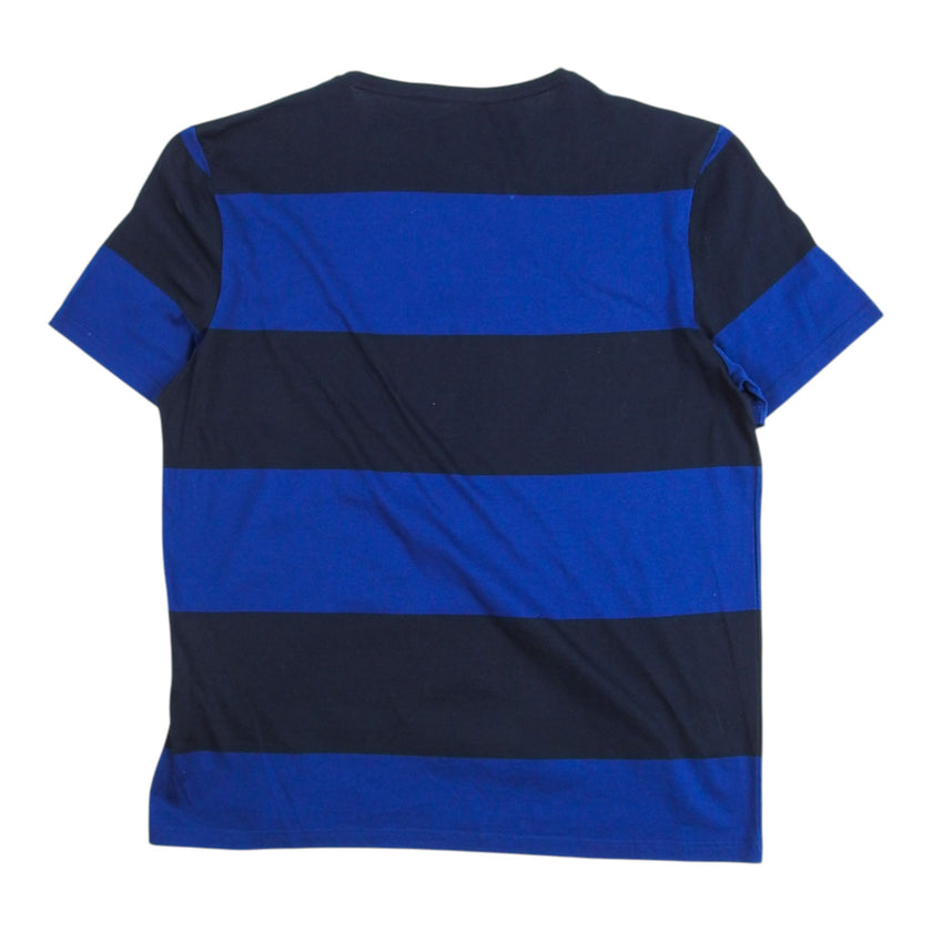 Burberry London Blue Stripe T-Shirt Size Large