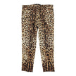 Dolce & Gabbana Leopard Print Trousers Size 56