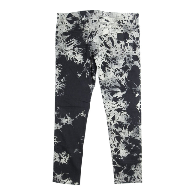 Dolce & Gabbana Grey Printed Jeans Size 56