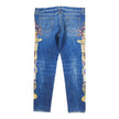 Dolce & Gabbana Blue Cherub Printed Jeans Size 60
