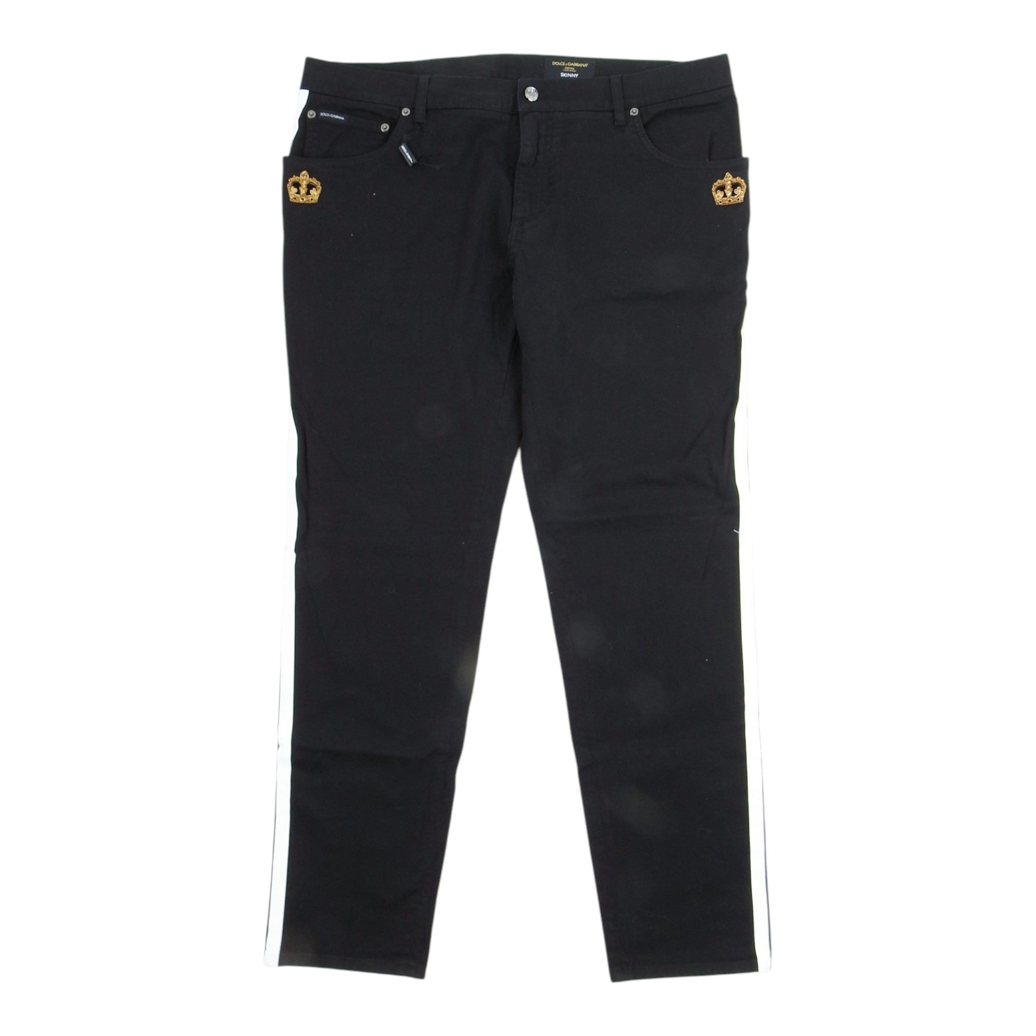 Dolce & Gabbana Side Stripe Jeans Size 58