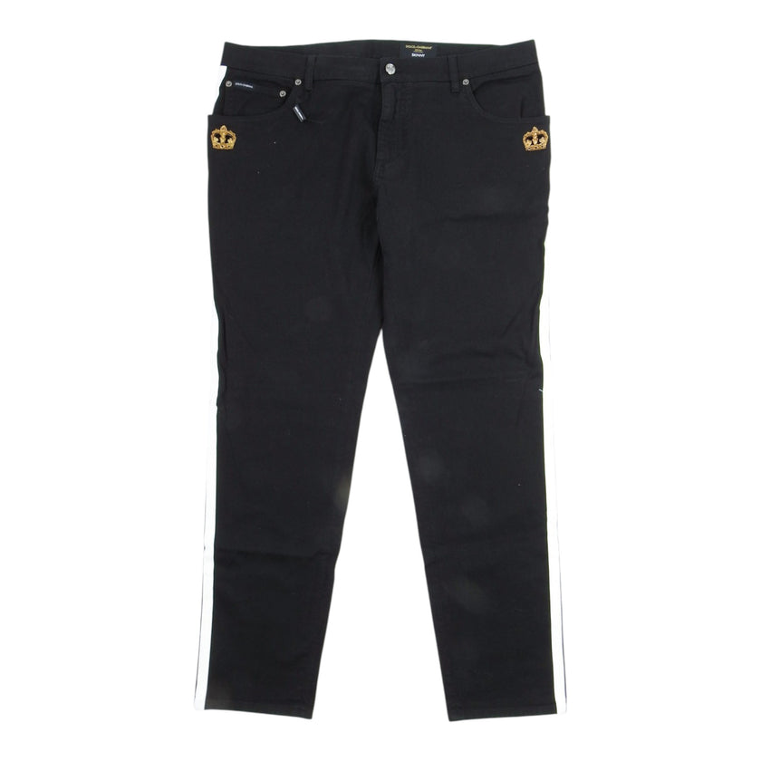 Dolce & Gabbana Side Stripe Jeans Size 58