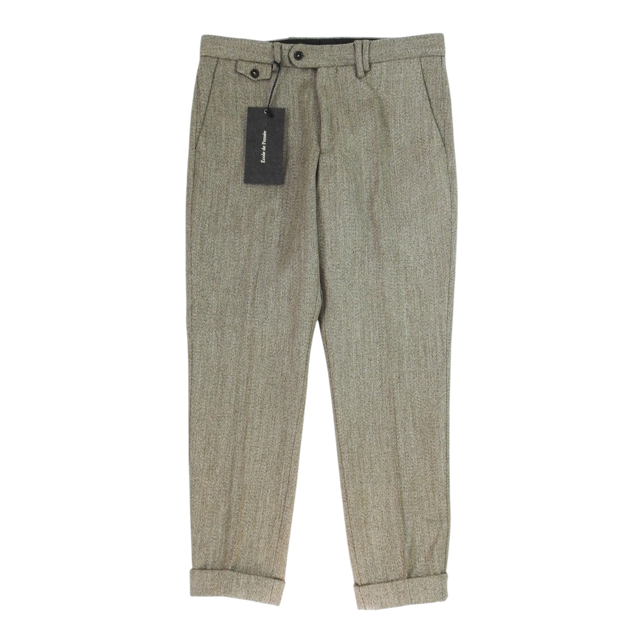 Ecole de Pensee Pleated Trousers Size 46