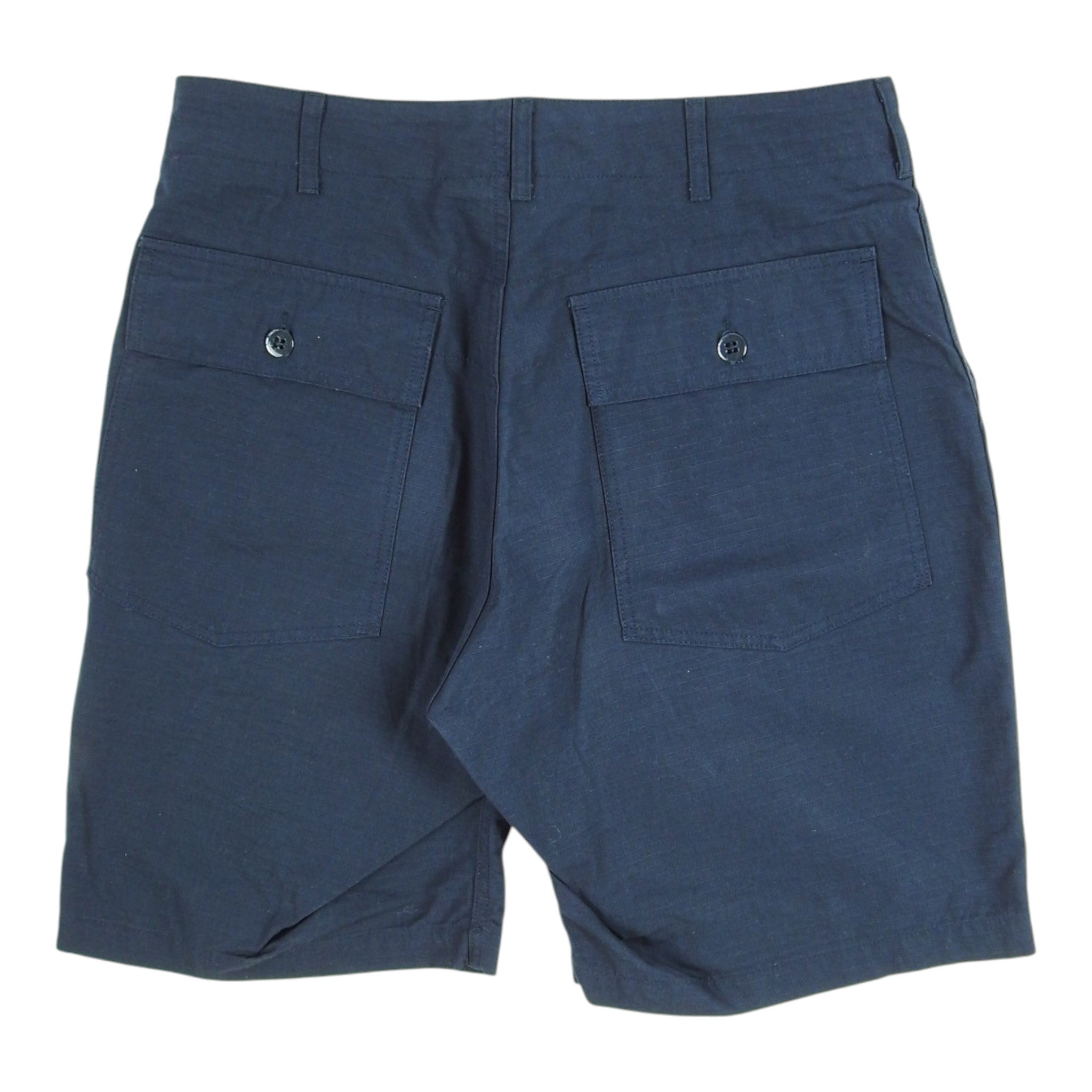 Engineered Garments Navy Ripstop Shorts Size Unmarked