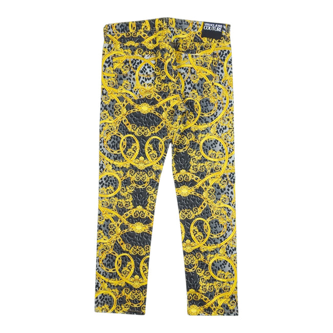 Versace Jeans Couture Printed Jeans Size 38
