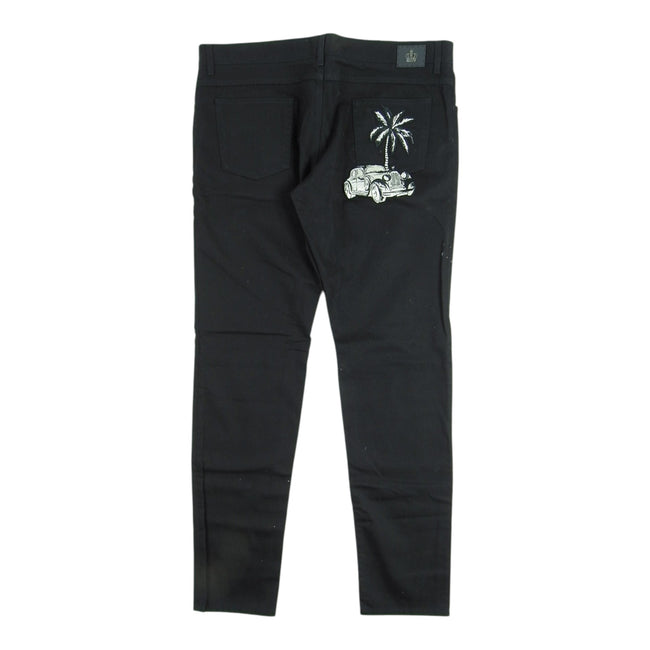 Dolce & Gabbana Car Patch Jeans Size 56